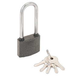 Замок навесной АЛЛЮР ВС1Ч- 350Д дл.дужка d8мм (5кл.)